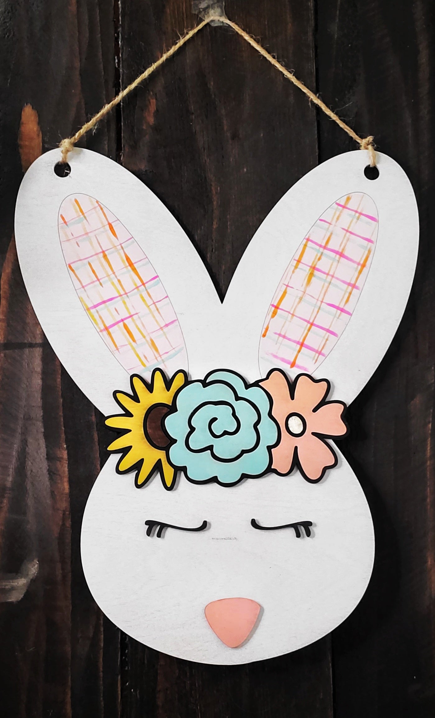 Bunny Door Hanger DIY