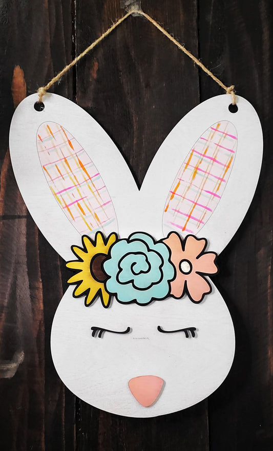 Bunny Door Hanger DIY