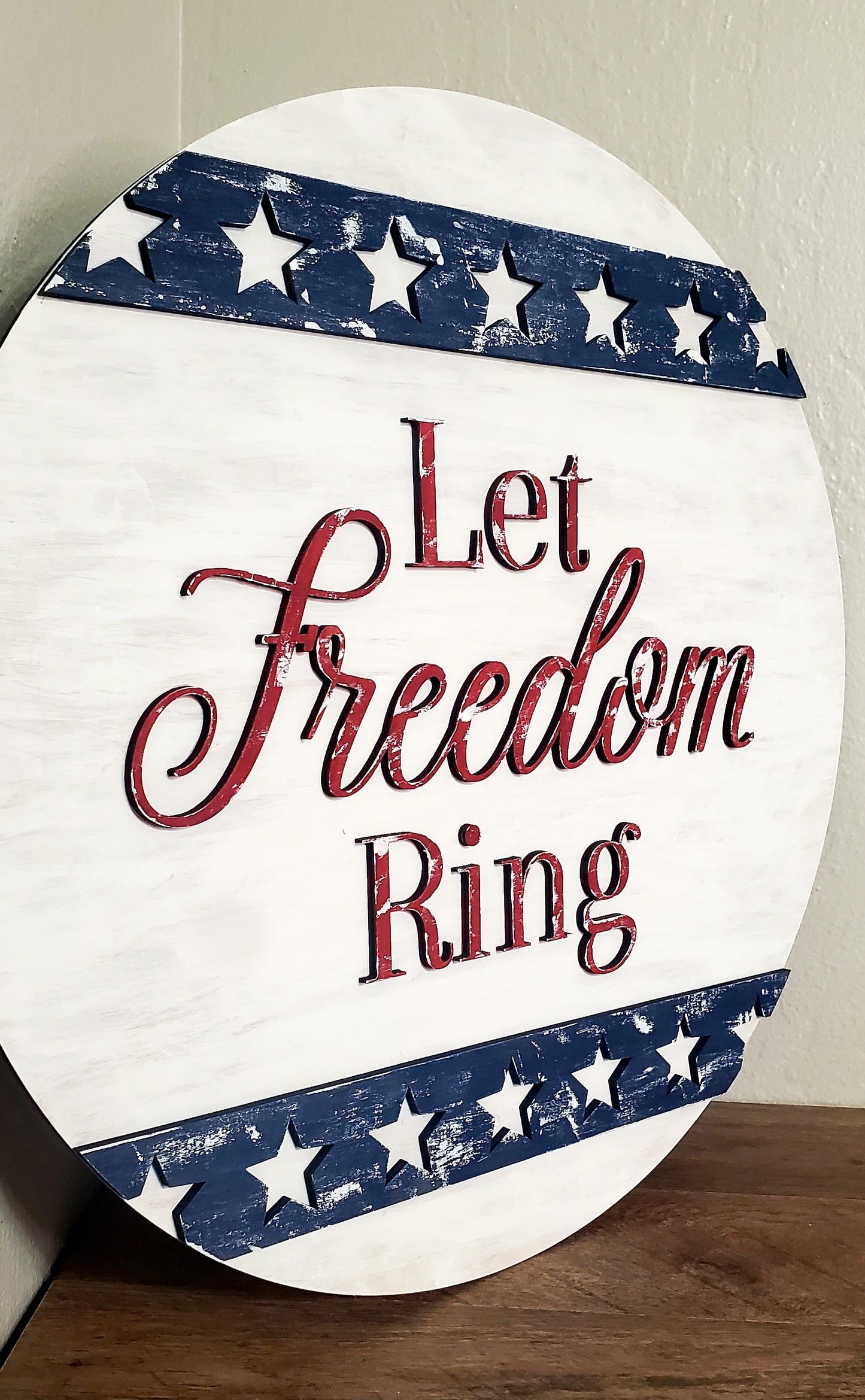 Let Freedom Ring 18_Inch Door hanger
