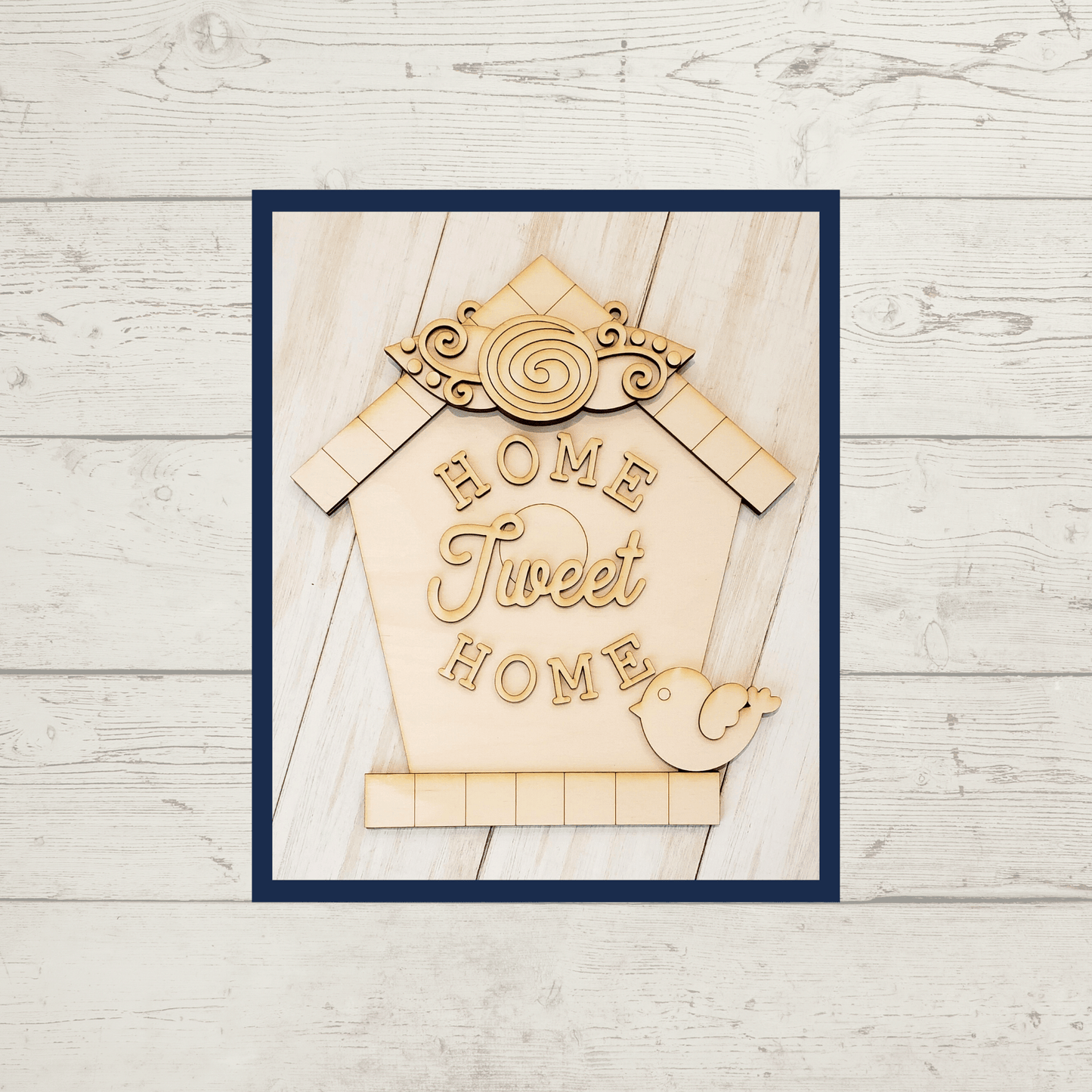 Home Tweet Home Bird House Sign