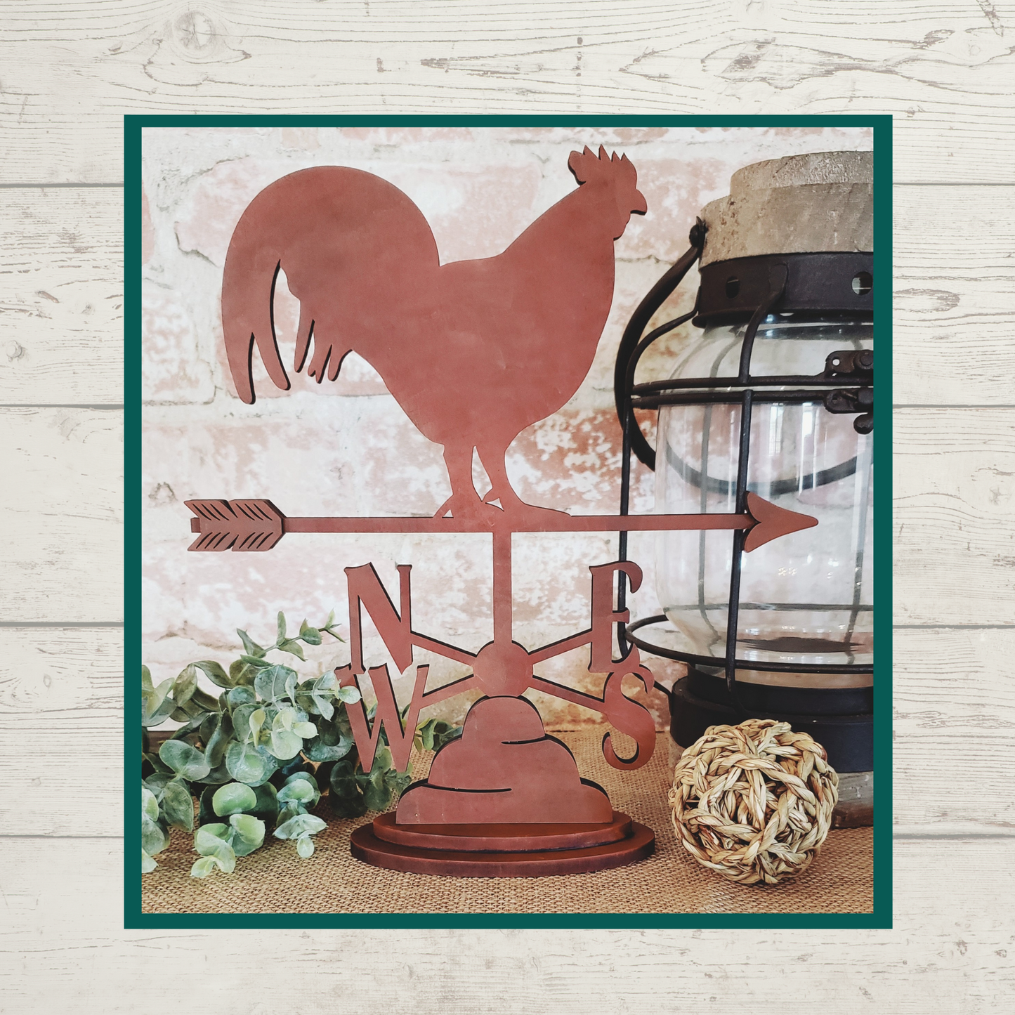 Julie Did It Weather Vane Rooster