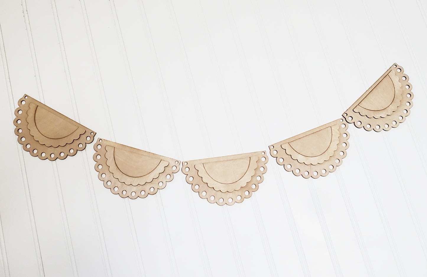 Patriotic red white & blue bunting banner