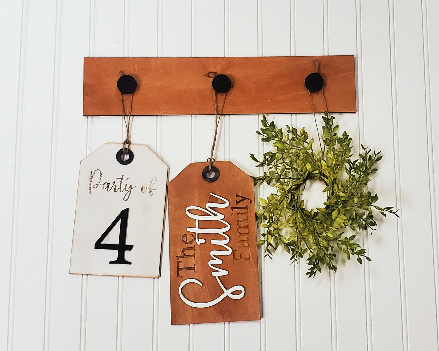 Family Party Tag Wall Hanger