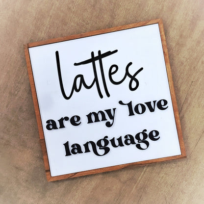 Love Language Tired Tray Set