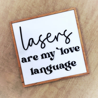 Love Language Tired Tray Set