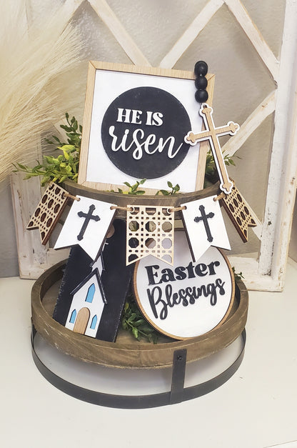 Easter Blessings Tier Tray