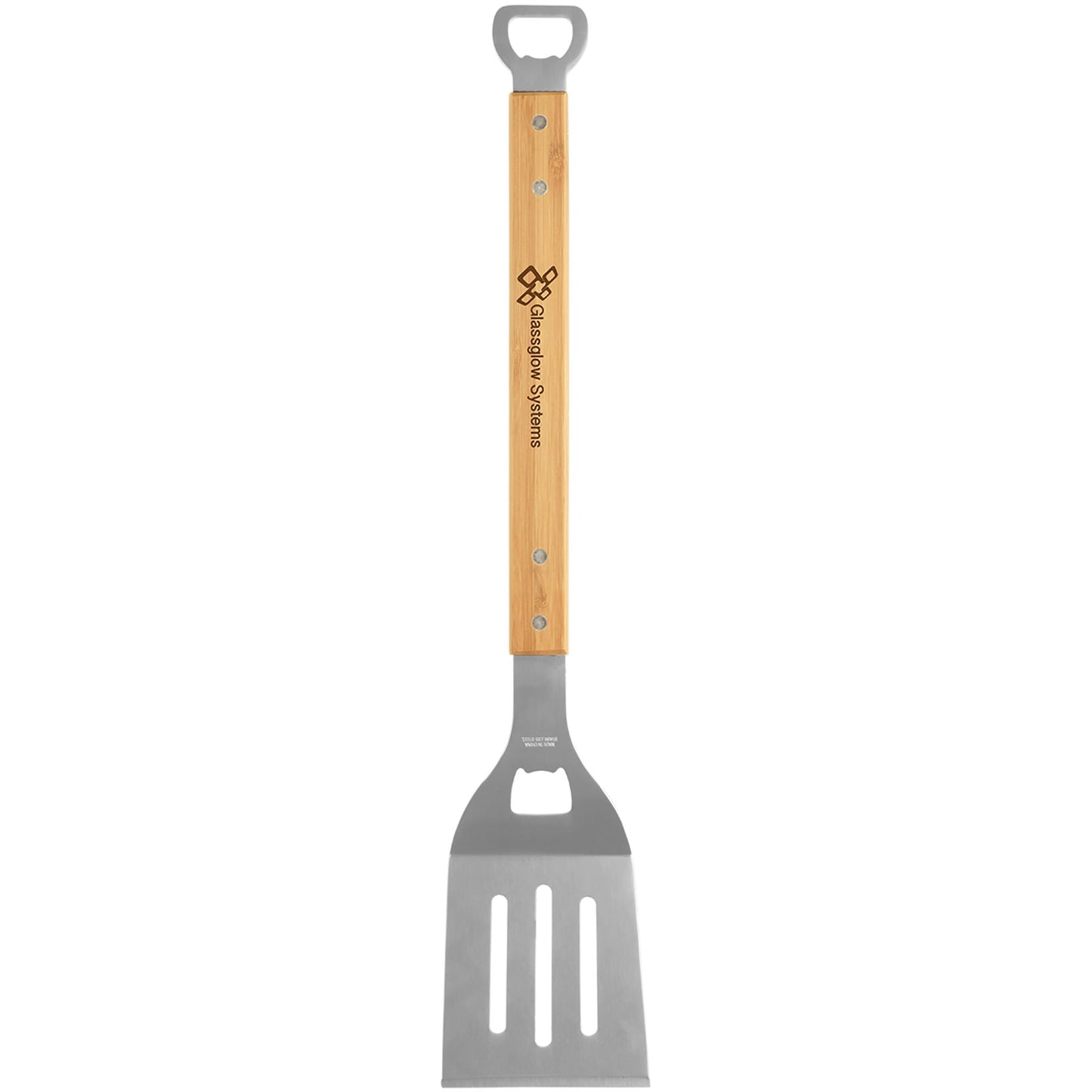 Bamboo Barbeque Spatula with Bottle Opener