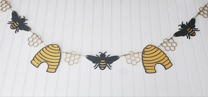 Bee Shapes Banner