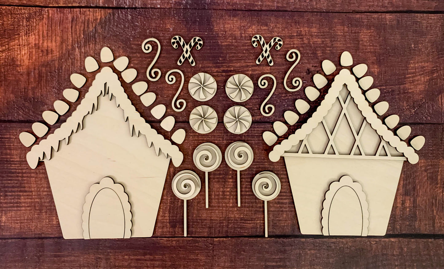 Build Your Own Ginger Bread Kits