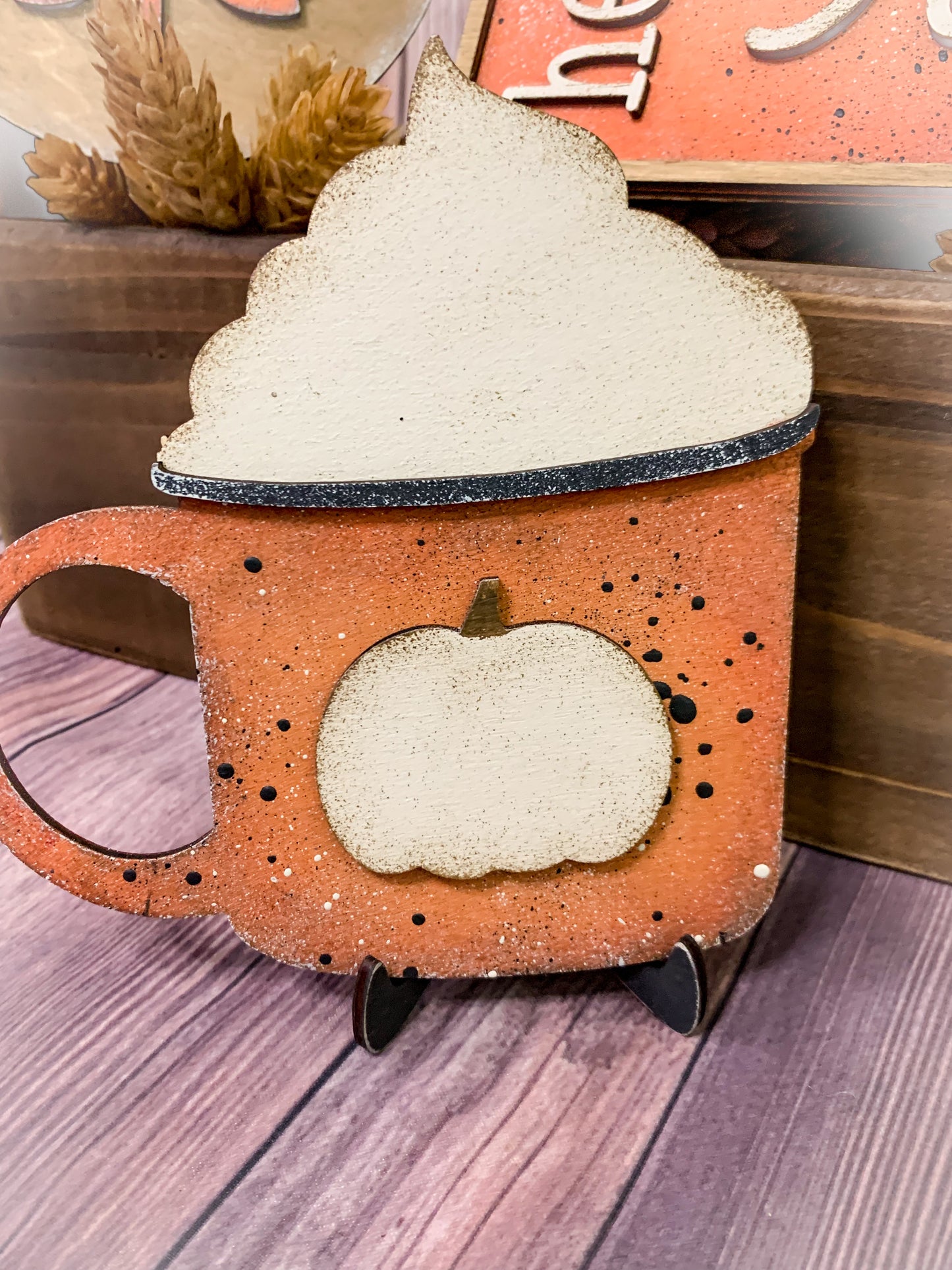 Hello Fall Mug Tier Tray Set