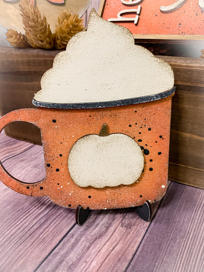 Hello Fall Mug Tier Tray Set