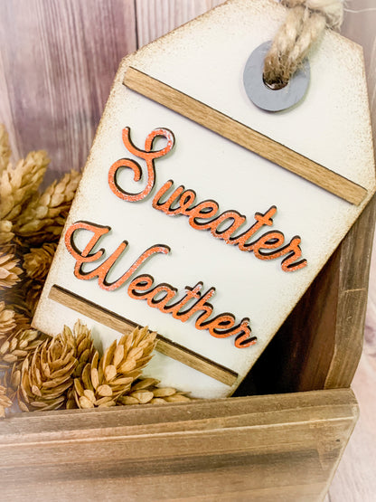 Hello Fall Mug Tier Tray Set