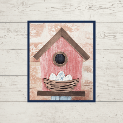 DIY- Bless Our Nest Bird House Shelf Sitter