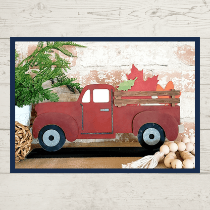 Julie Did It Inter changeable Rustic Truck