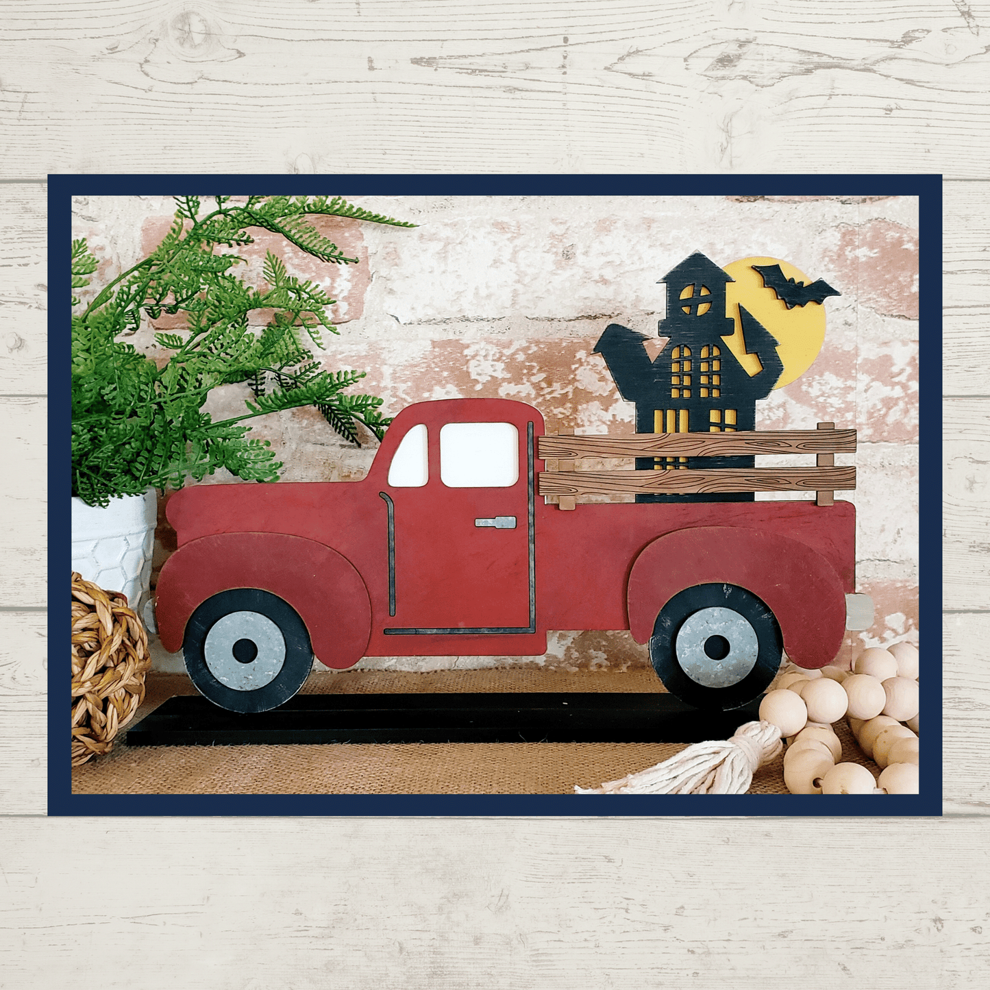 Julie Did It Inter changeable Rustic Truck