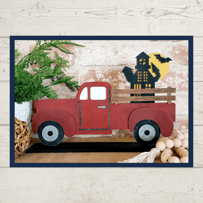 Julie Did It Inter changeable Rustic Truck