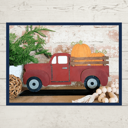 Julie Did It Inter changeable Rustic Truck