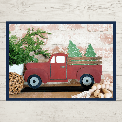 Julie Did It Inter changeable Rustic Truck