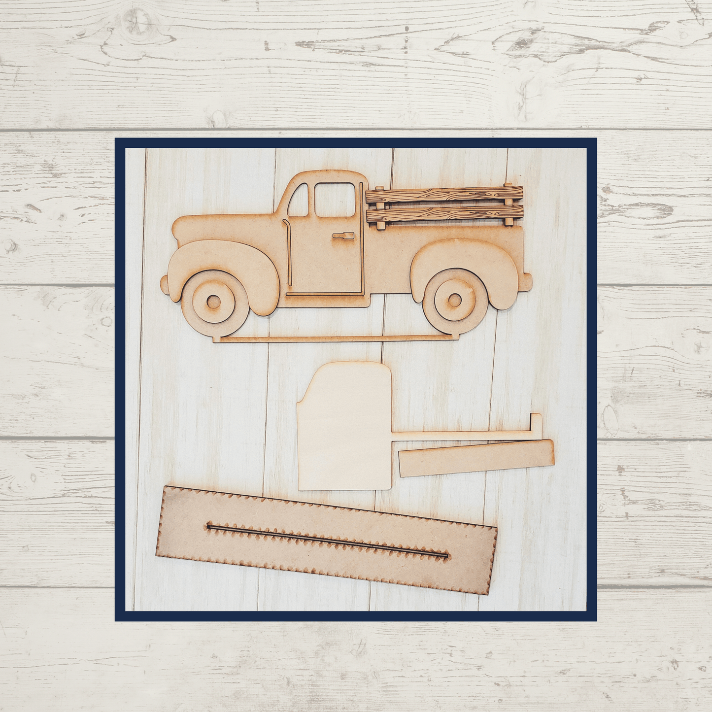 Julie Did It Inter changeable Rustic Truck