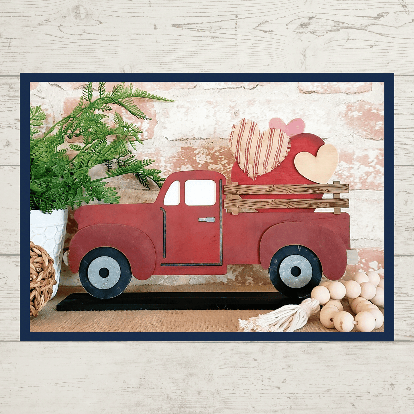 Julie Did It Inter changeable Rustic Truck