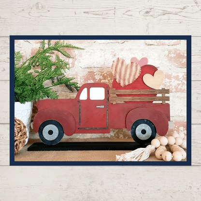 Julie Did It Inter changeable Rustic Truck