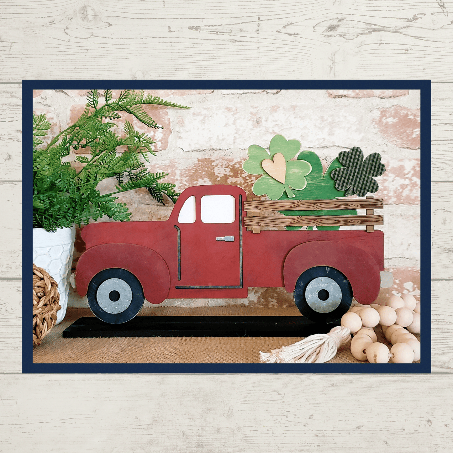 Julie Did It Inter changeable Rustic Truck