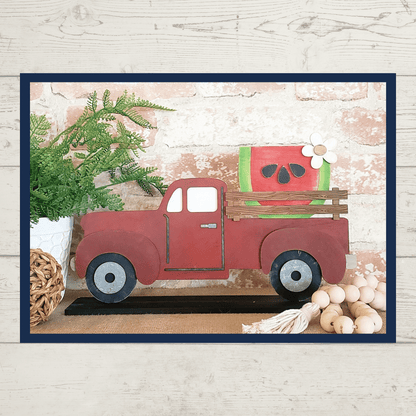 Julie Did It Inter changeable Rustic Truck