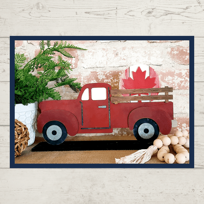 Julie Did It Inter changeable Rustic Truck