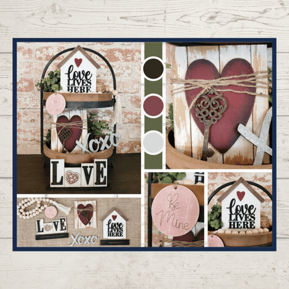 JDIS Love Tiered Tray