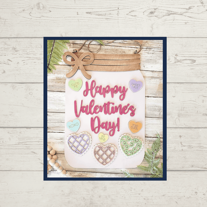 JDIS Valentine Mason Jar