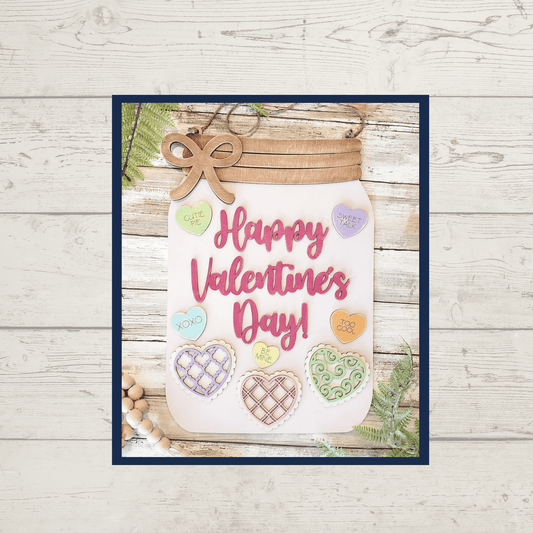 JDIS Valentine Mason Jar