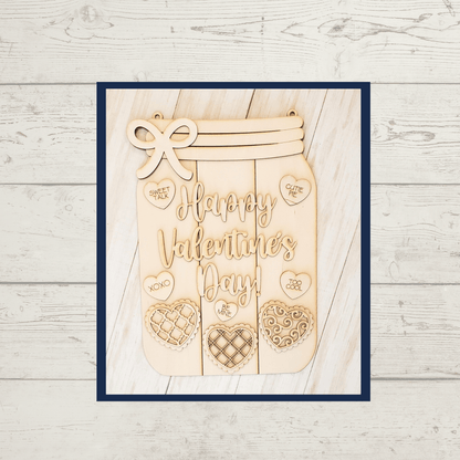 JDIS Valentine Mason Jar