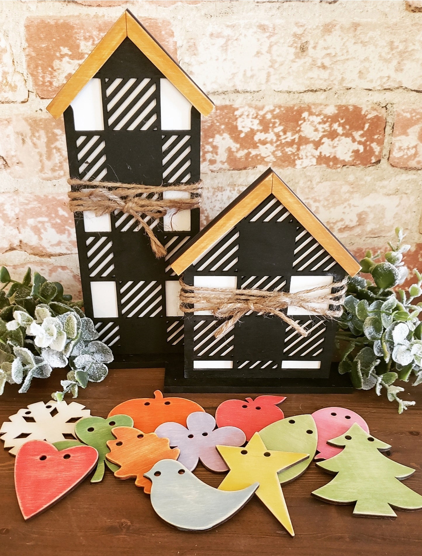 Julie Did It Buffalo Plaid House SS