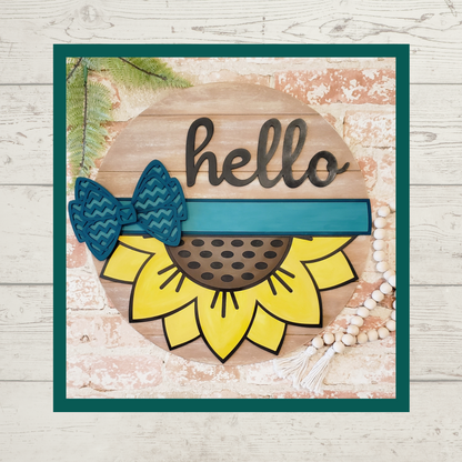 Julie Did It Hello Sunflower