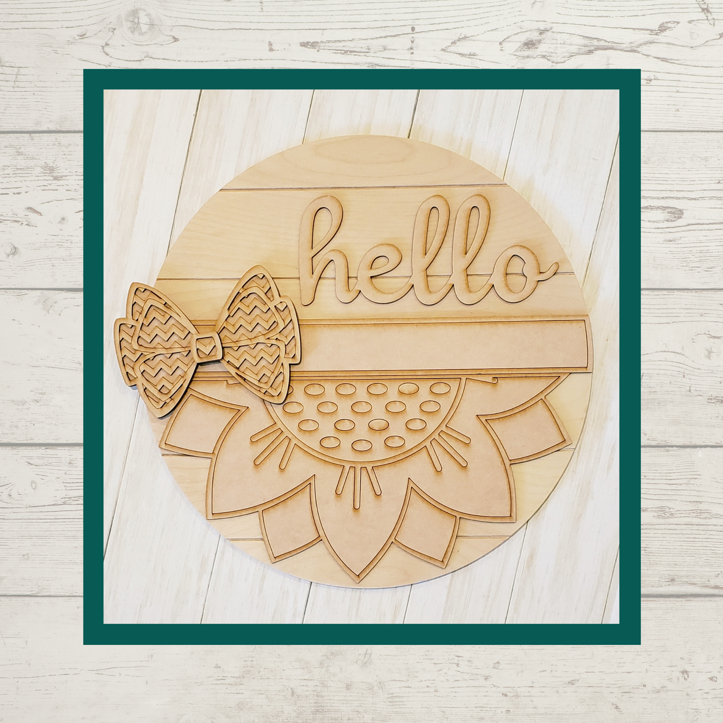 Julie Did It Hello Sunflower