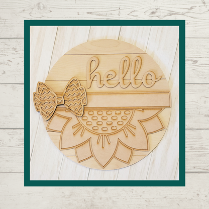 Julie Did It Hello Sunflower