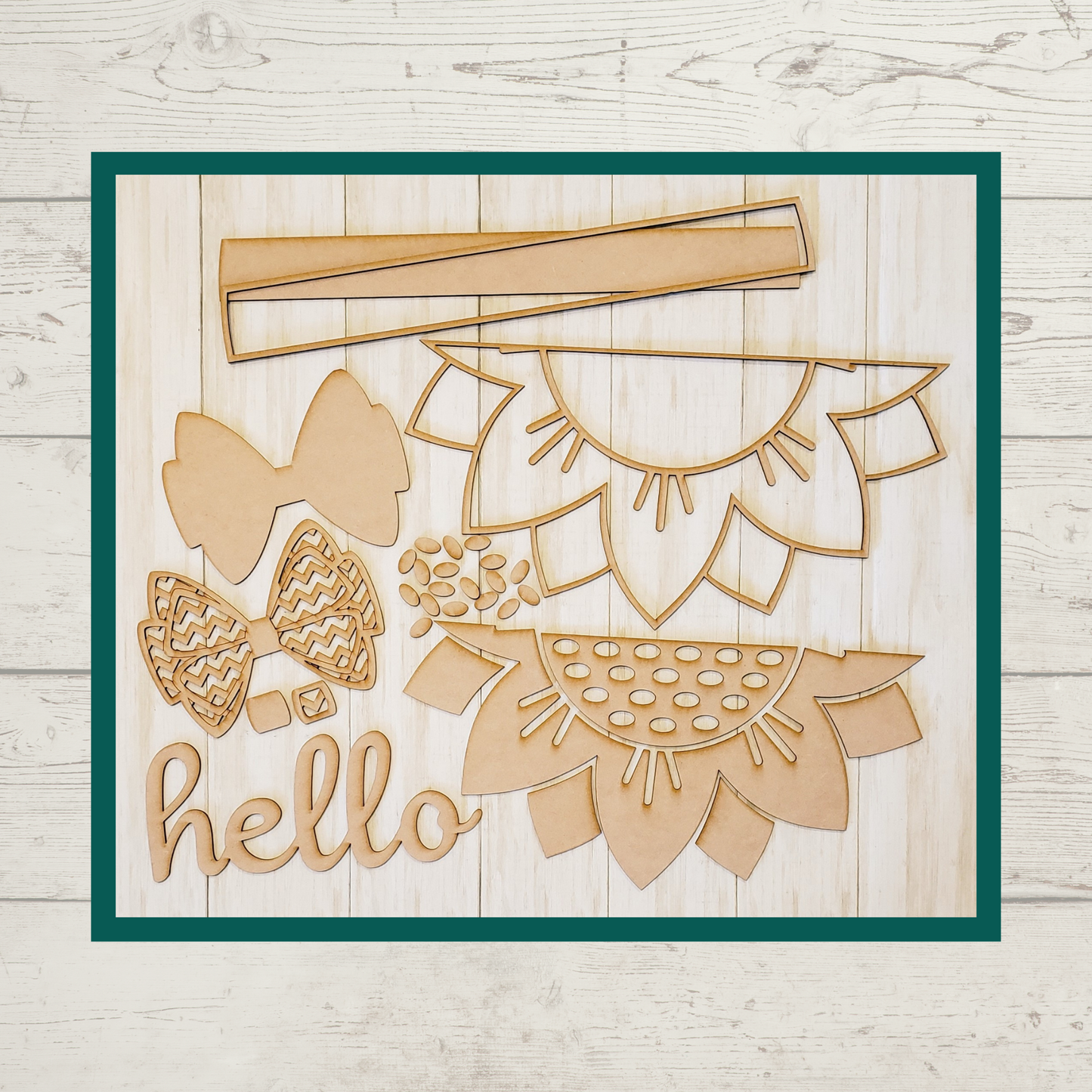 Julie Did It Hello Sunflower