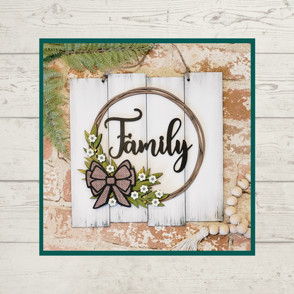 Julie Did It Rustic Welcome Sign