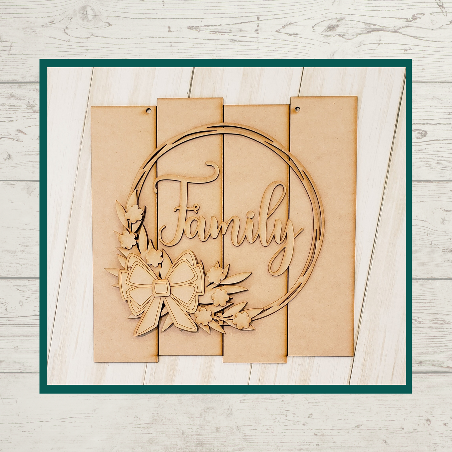 Julie Did It Rustic Welcome Sign