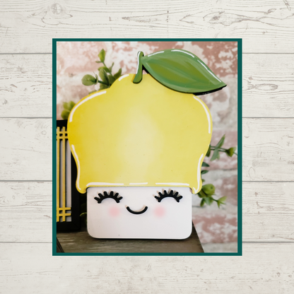 Julie Did It Lemon Tiered Tray