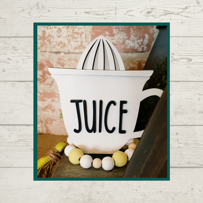 Julie Did It Lemon Tiered Tray