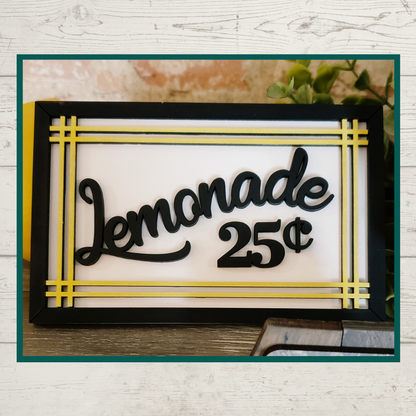 Julie Did It Lemon Tiered Tray