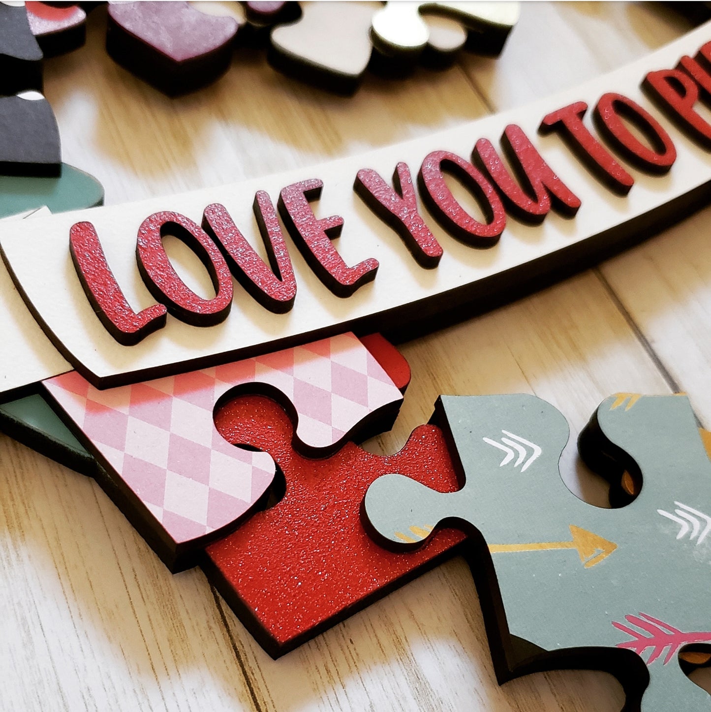 Love you to pieces DIY kit