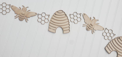 Bee Shapes Banner