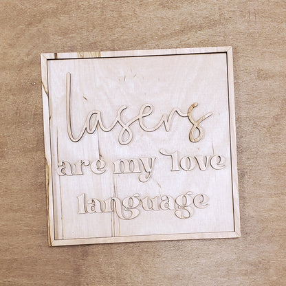 Love Language Tired Tray Set