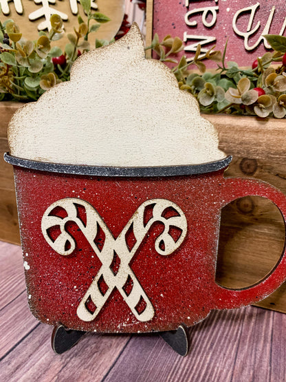 Fall Winter Reversible Tier Tray Set