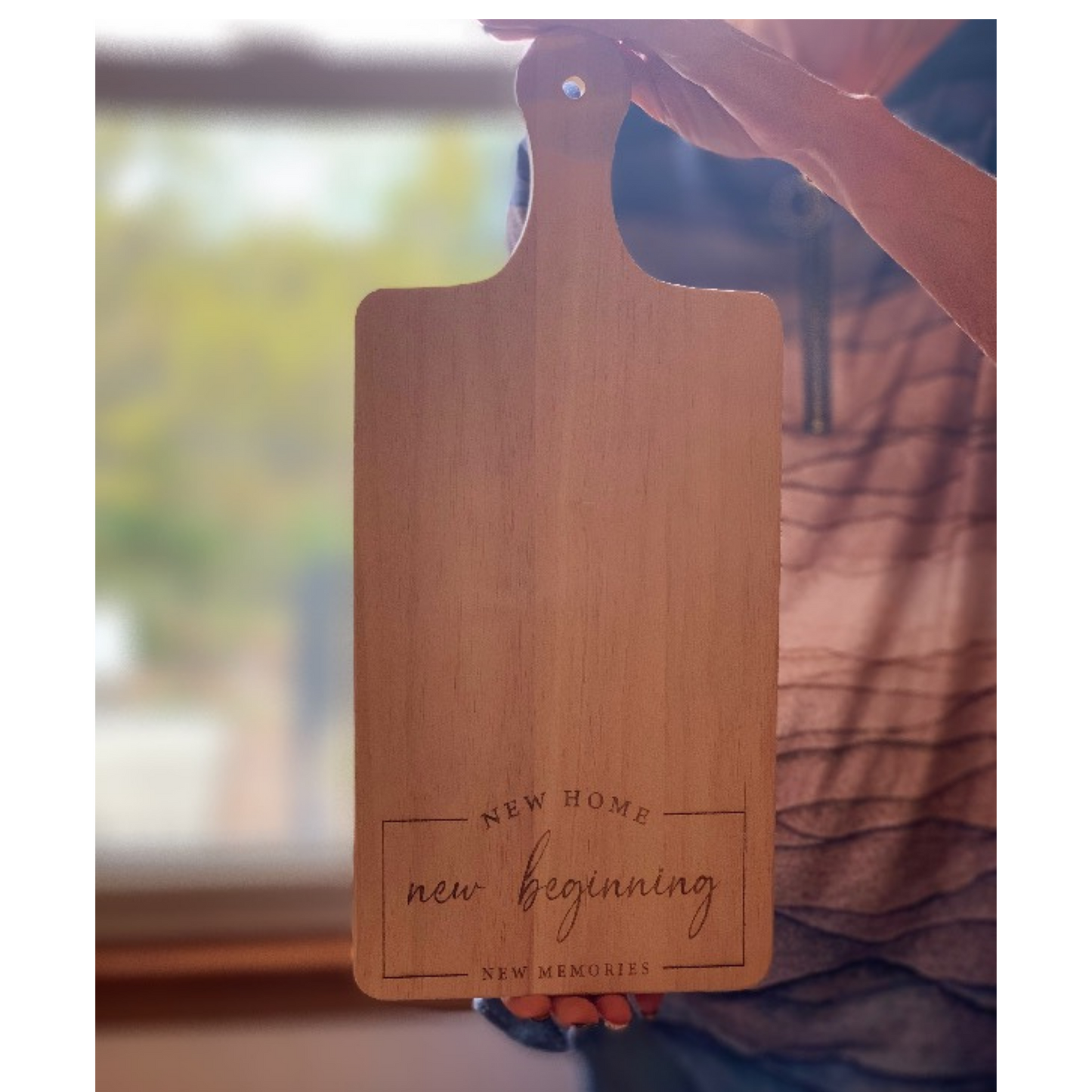 Cutting Board with Handle - Large