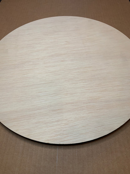 18 inch round 1/2 inch thick